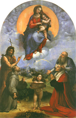 Raffaello Santi: Madonna di Foligno